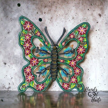 Load image into Gallery viewer, Butterfly Flowers 3-D Wings