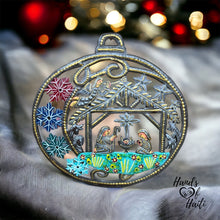 Load image into Gallery viewer, Nativity Ornament - Large Hanging