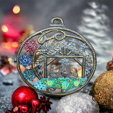 Load image into Gallery viewer, Nativity Ornament - Large Hanging