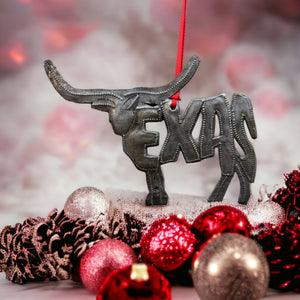 Texas Longhorn Steer Cow Ornament