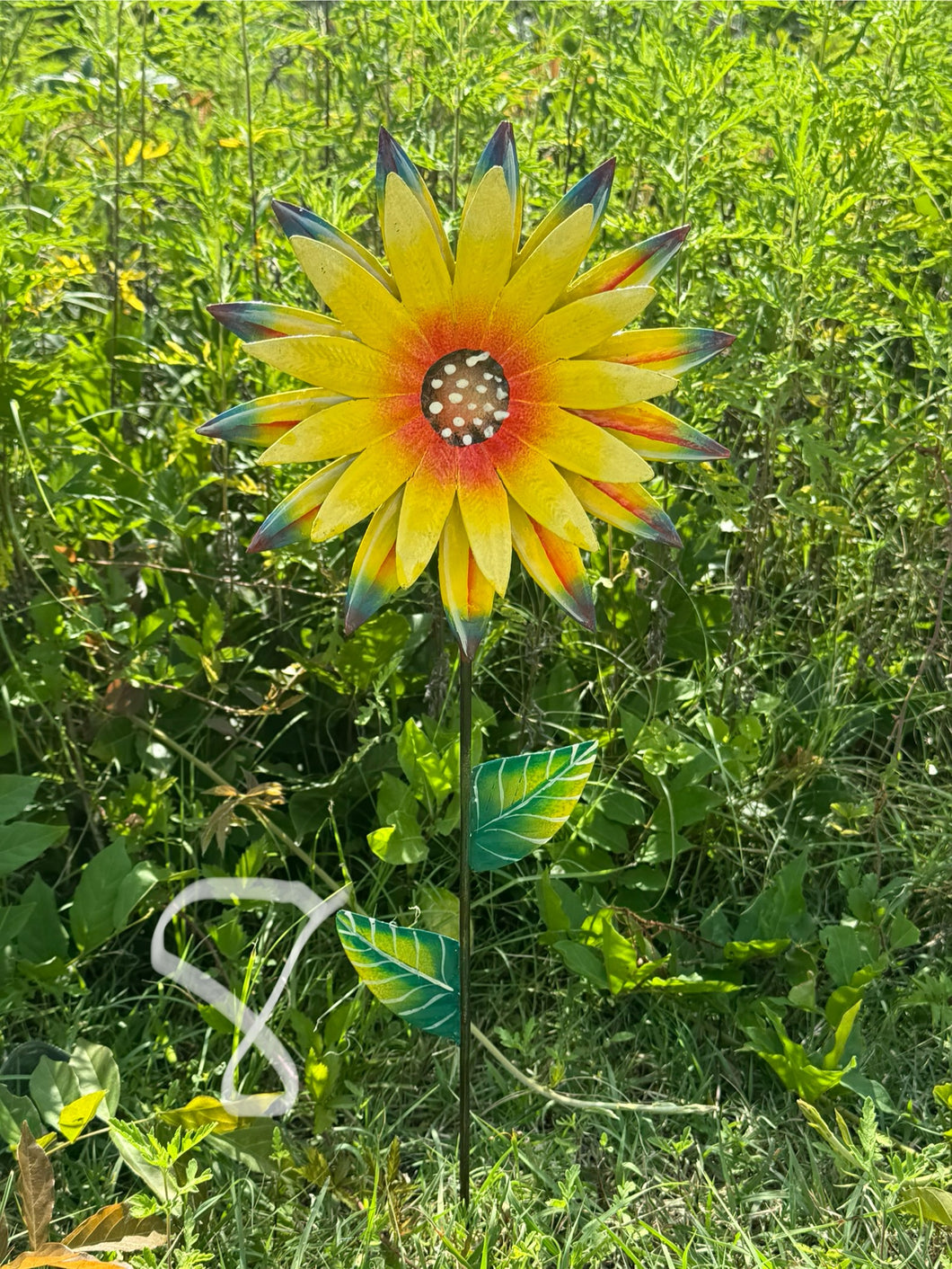 Sunflower Yard Stake