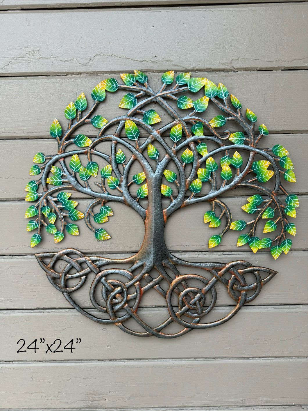 Tree of Life - Swirly Roots Painted