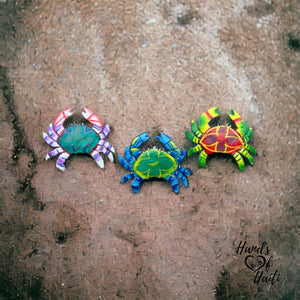 Crab Set - 4"x4" each