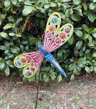 Load image into Gallery viewer, Dragonfly Yard Stake Set